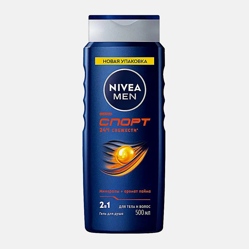 Гель для душа Cпорт NIVEA 500мл