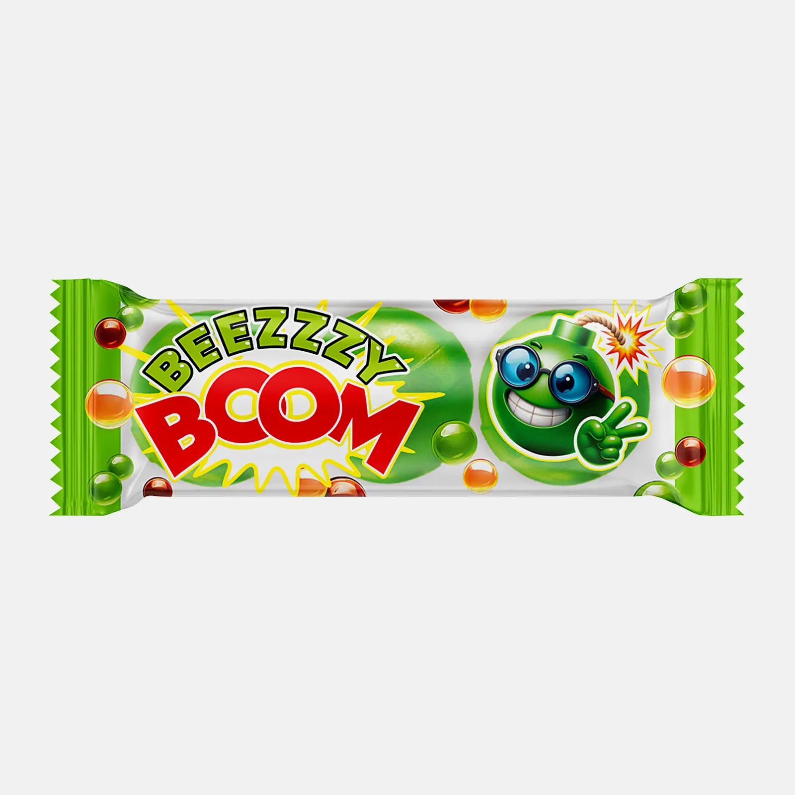 Конфеты Beezzzy Boom карамель с шипучкой ассорти