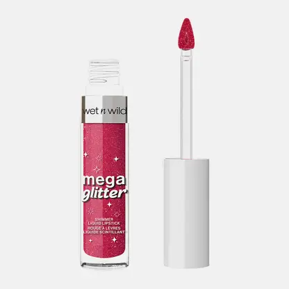 Жидкая помада для губ тон 02 Pink Future Wet N Wild Mega Glitter