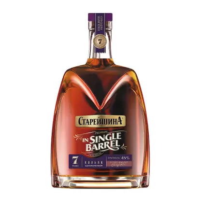 Коньяк Старейшина In Single Barrel 7 лет 45% 500мл