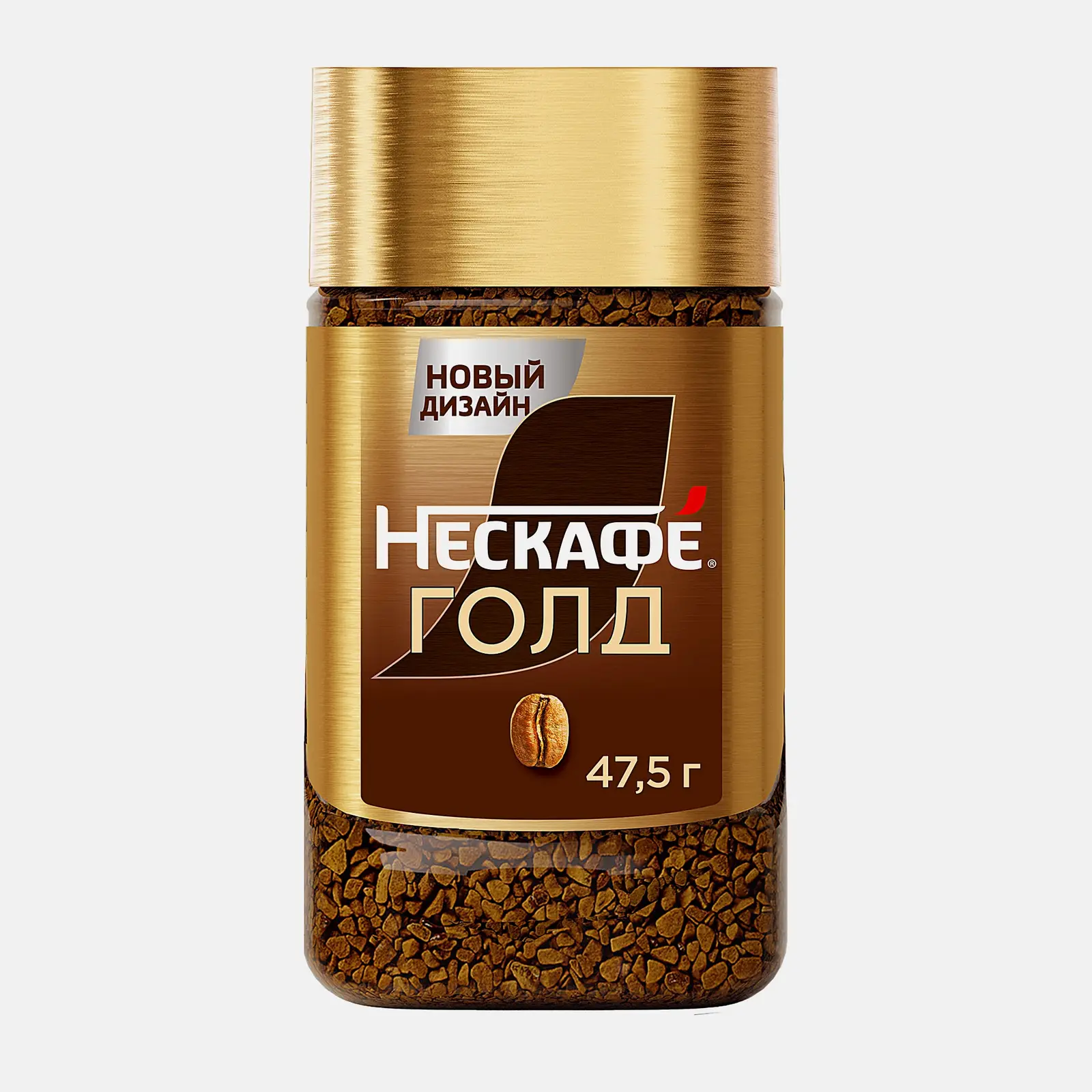 Изображение товара Кофе растворимый Нескафеголд 47.5г Изображение товара Кофе растворимый Нескафеголд 47.5г