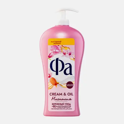 Гель для душа Фа Cream&Oil Магнолия женский 750мл
