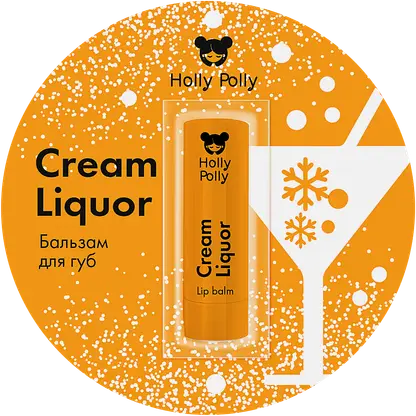 Бальзам для губ Сливочный ликер Holly Polly