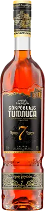 Коньяк Сокровище Тифлиса 7 лет 40% 500мл