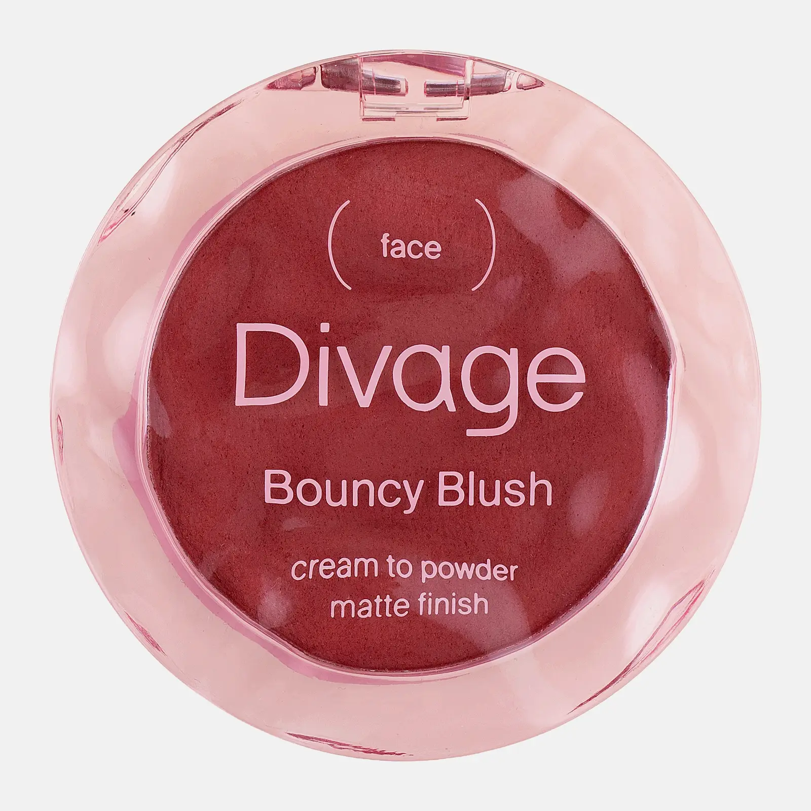 Муссовые румяна для лица тон 04 Burgundy Divage Bouncy Blush - фото 5