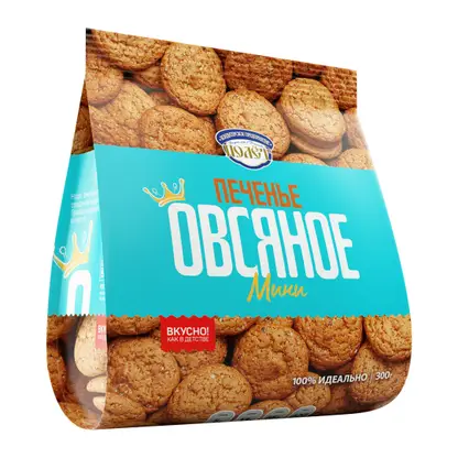 Изображение товара Печенье Овсяное мини 300г