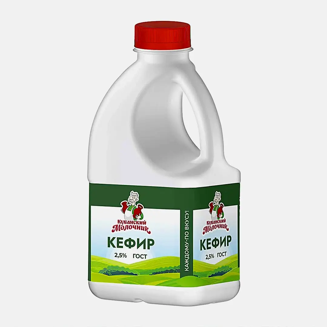 Кефир Кубанский молочник 2.5% 720г