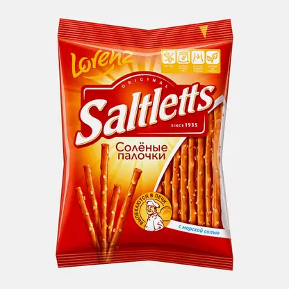 Палочки солёные классические Saltletts 75г