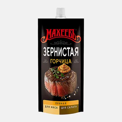 Горчица Махеевъ Зернистая 140г