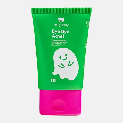 Регенерирующий крем для лица Bye Bye Acne! Holly Polly 50мл