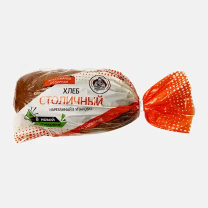 Хлеб Столичный подовый нарезанный Краснодарский хлебозавод №6 450г
