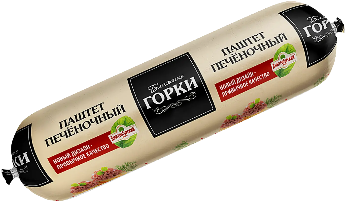 Изображение товара Паштет Ближние горки Печеночный 200г