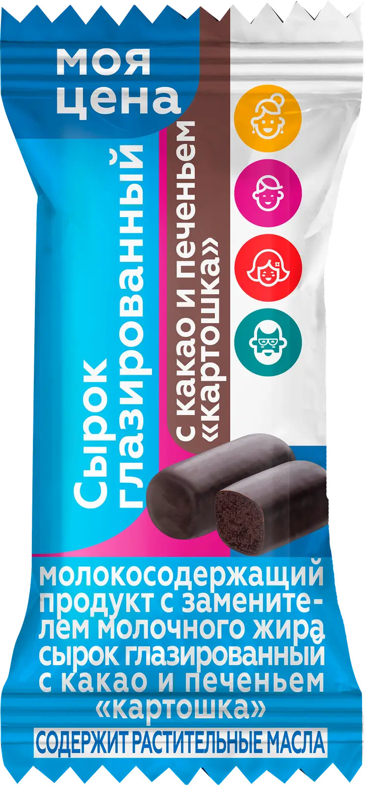 Изображение товара Сырок Моя цена глазированный Картошка 40г