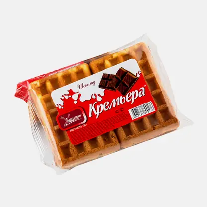 Вафли Кремьера с шоколадом 260г