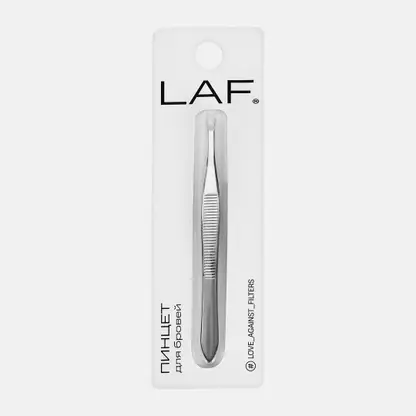 Пинцет для бровей LAF металлический 1.7*11.7*0.9см