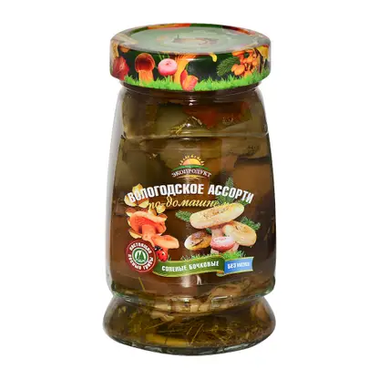 Изображение товара Грибы Экопродукт Вологодское ассорти 340г