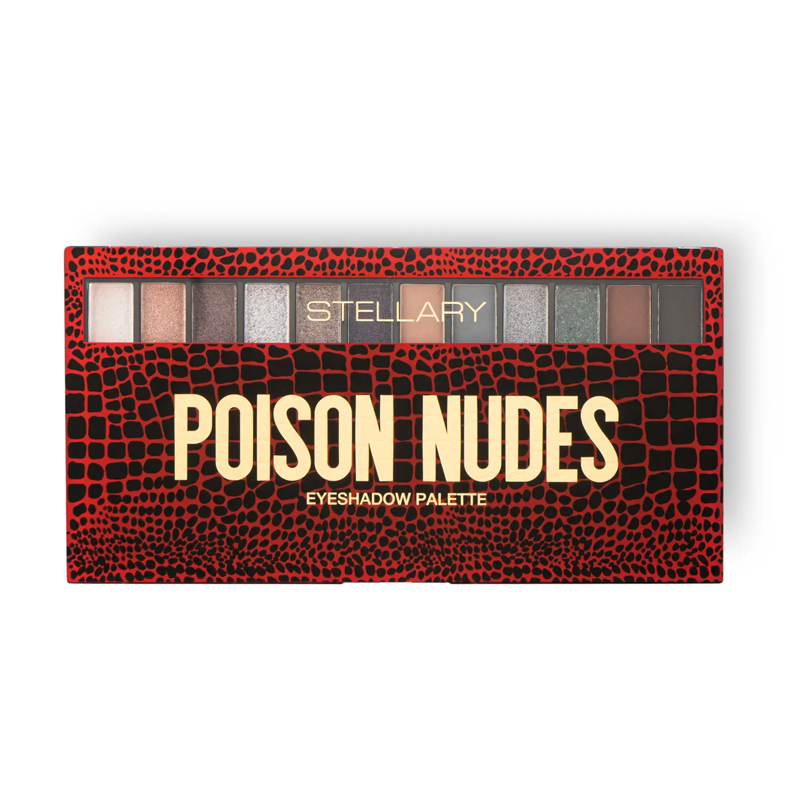 Палетка теней для век Stellary Poison Nudes 