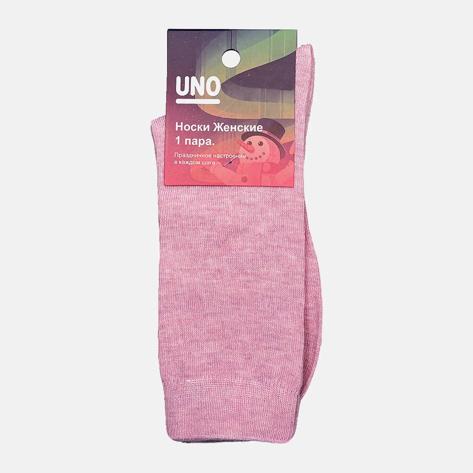 Женские носки розовые р.25-27 Uno Denzy