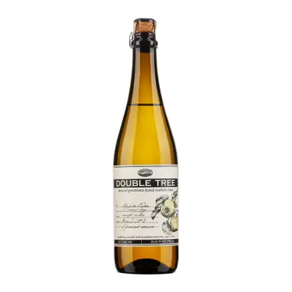 Сидр Яблочный полусухой Double Tree 5.9% 750мл