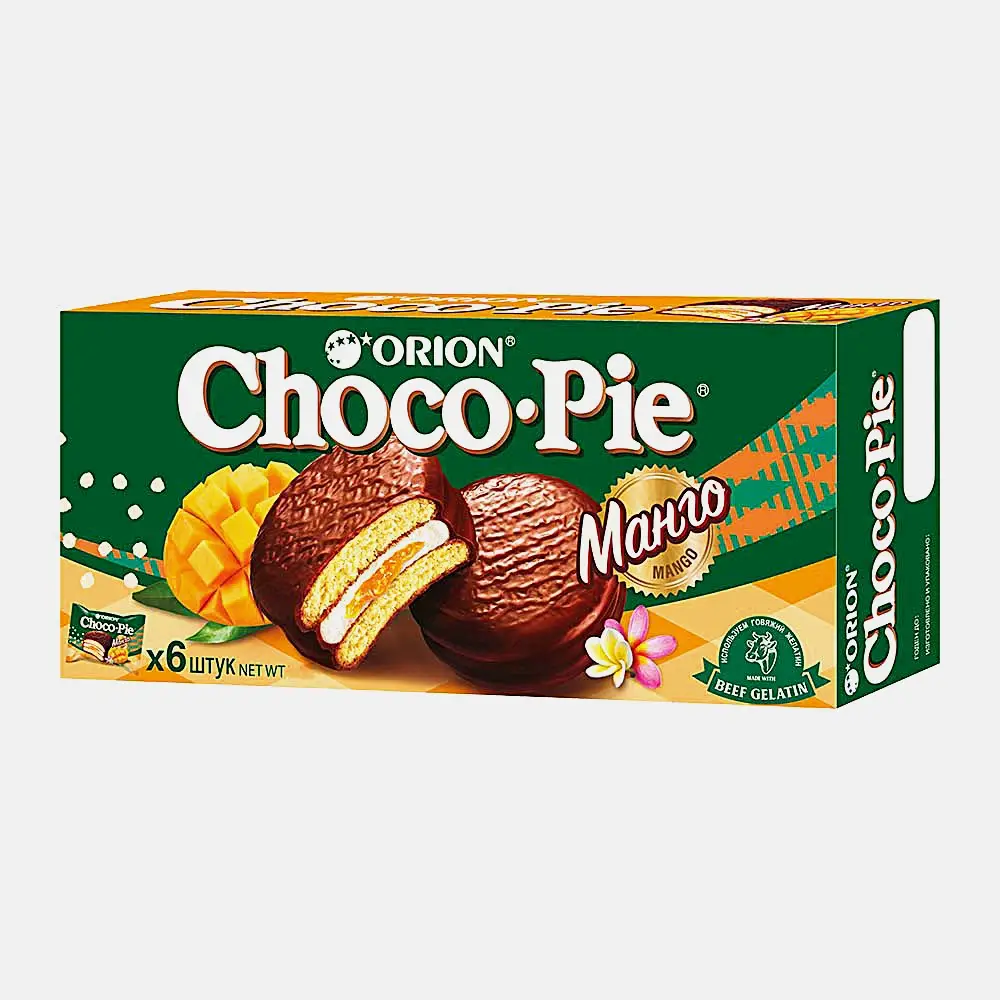 Печенье Манго Choco Pie 180г - фото 2