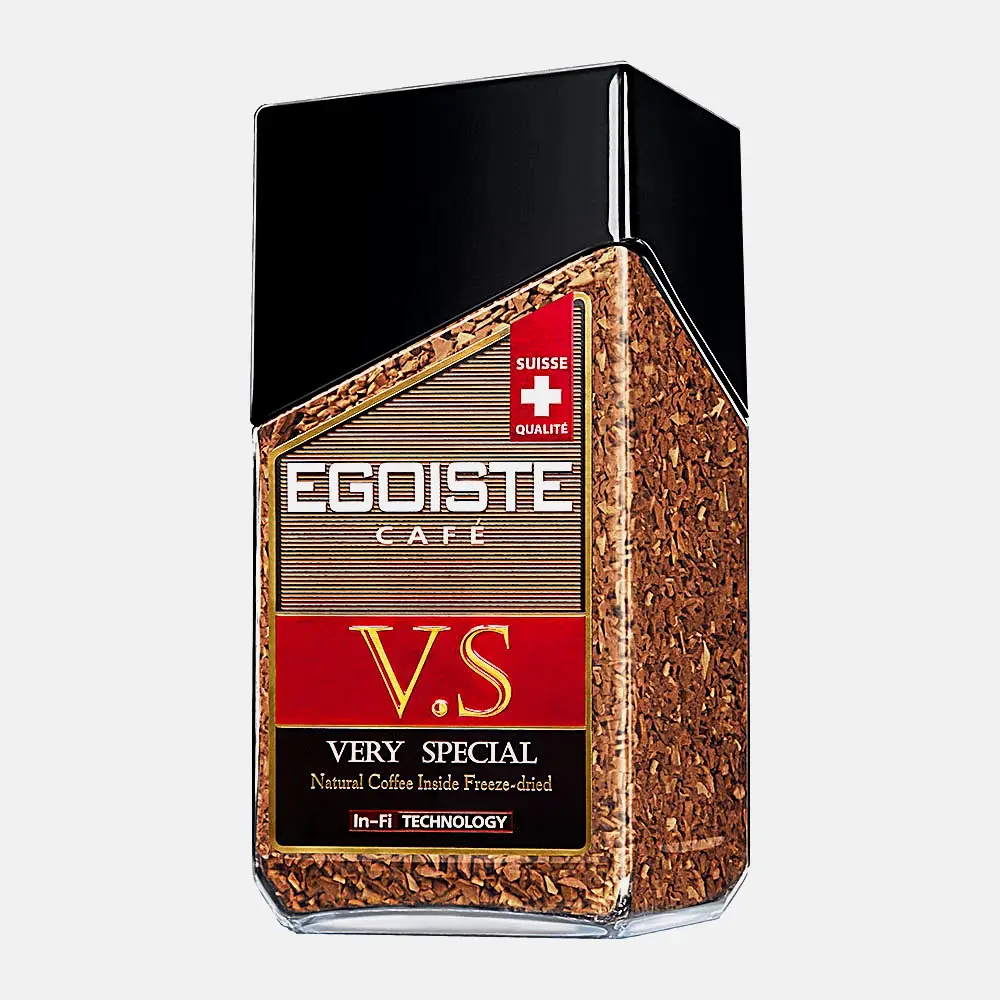Кофе растворимый Egoiste V.S сублимированный 100г - фото 2 Кофе растворимый Egoiste V.S сублимированный 100г - фото 2