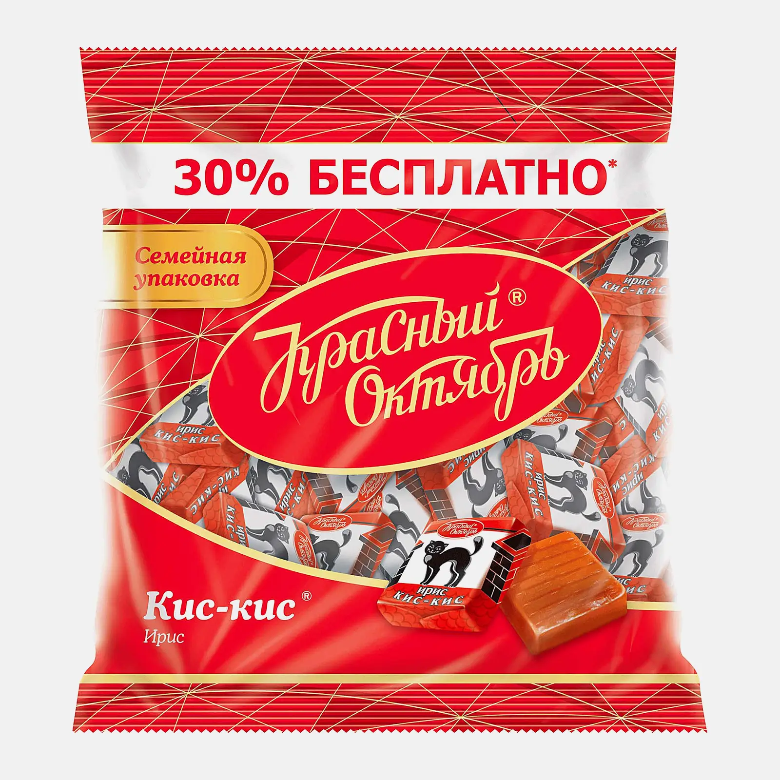 Конфеты Красный октябрь Ирис Кис-Кис 325г