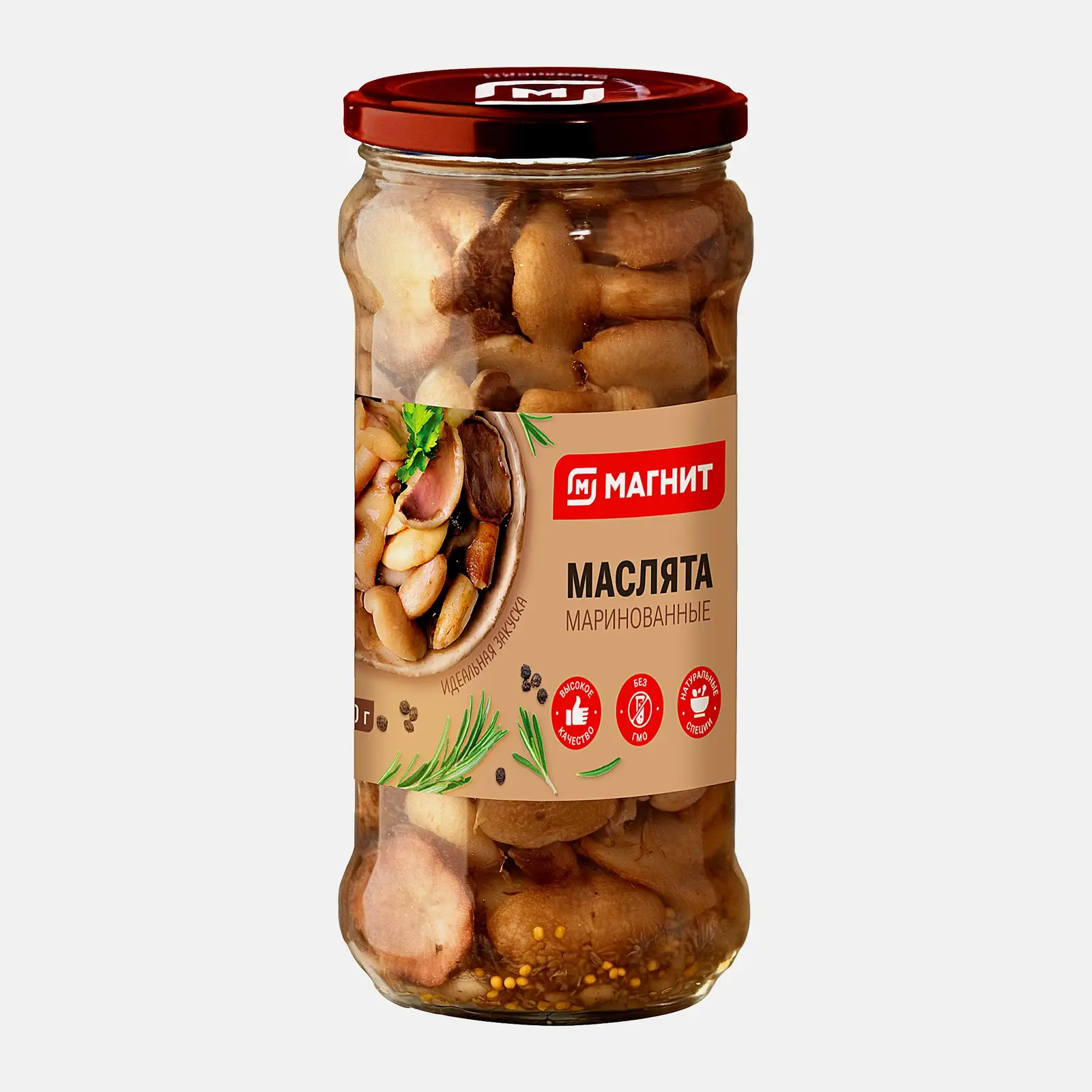 Маслята маринованные Магнит 330г Маслята маринованные Магнит 330г