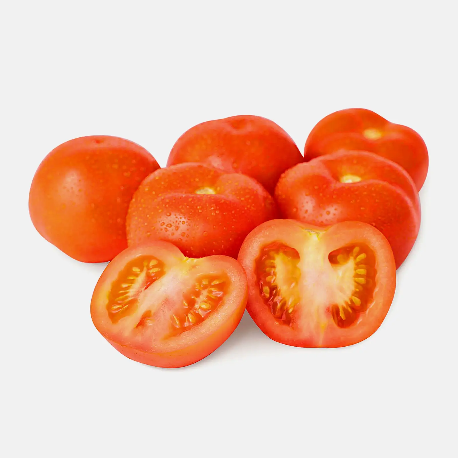 Изображение товара Свежие томаты с тонкой кожицей и мясистой мякотью, 0.5 кг