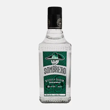 Текила Sombrero Silver 38% 500мл