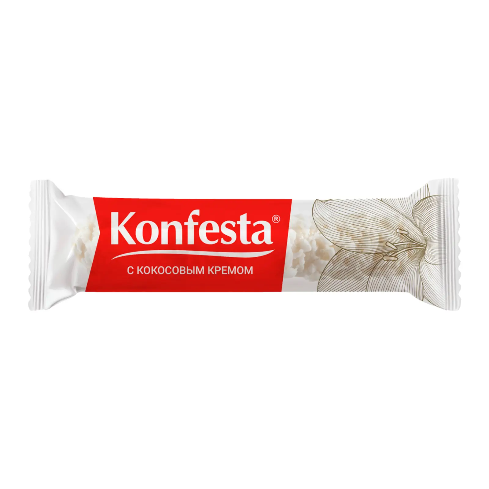 Изображение товара Конфеты Konfesta с кокосовой начинкой глазированные 300 г