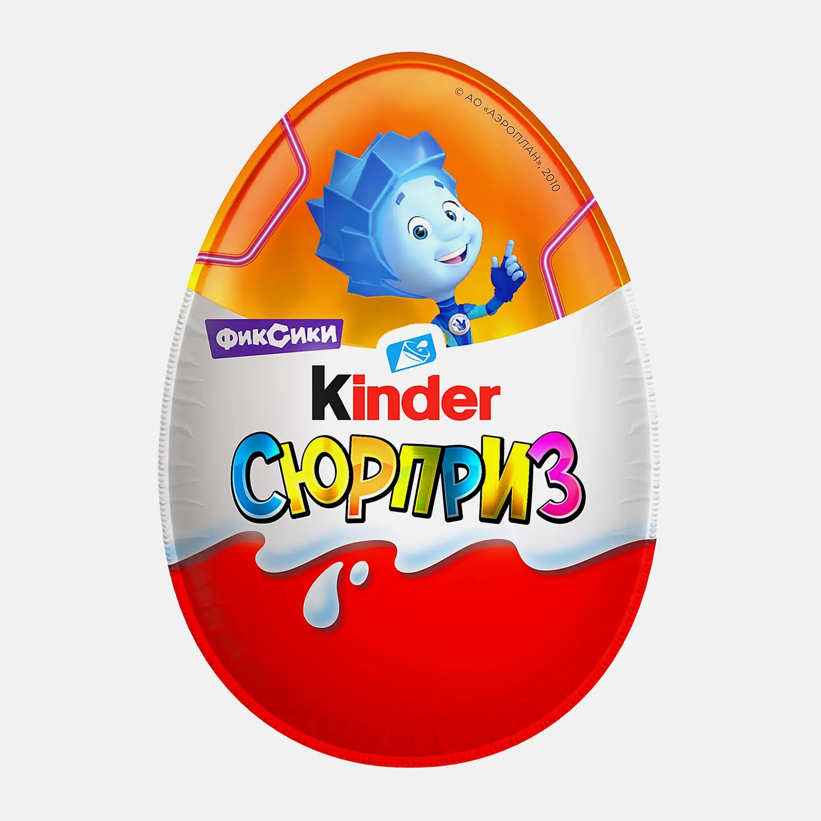 Изображение товара Детское молочное шоколадное яйцо Kinder Буба с игрушкой и сюрпризом