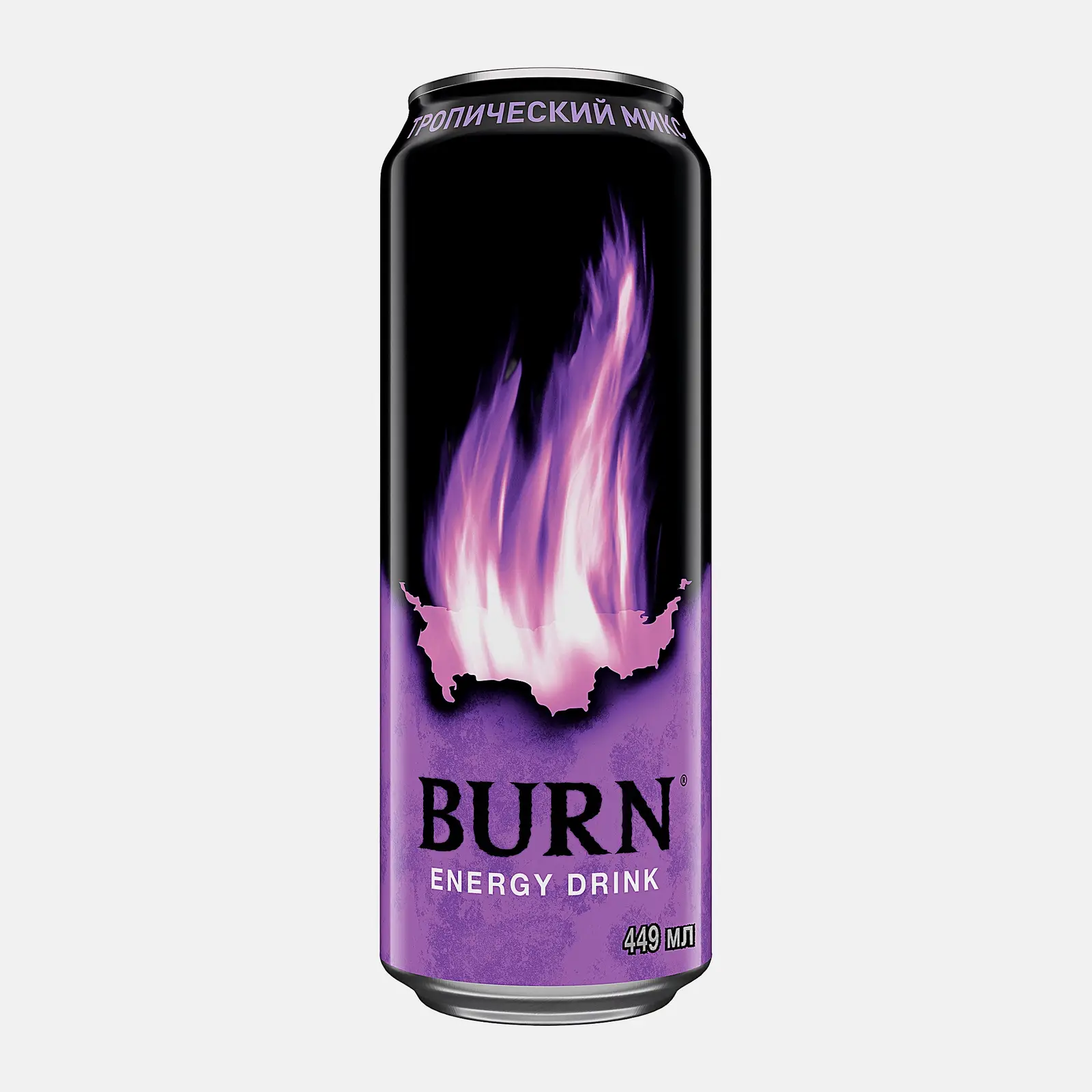 Энергетический напиток Burn Тропический микс 449мл Энергетический напиток Burn Тропический микс 449мл