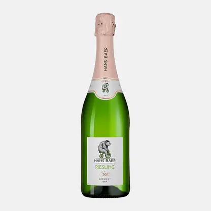 Вино игристое Hans Baer Riesling Sekt белое сухое 12.5% 750мл