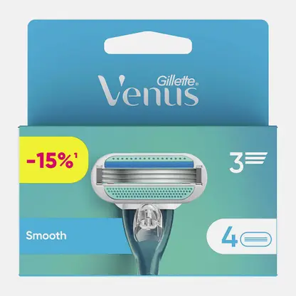 Кассеты для бритья Gillette Venus 4шт