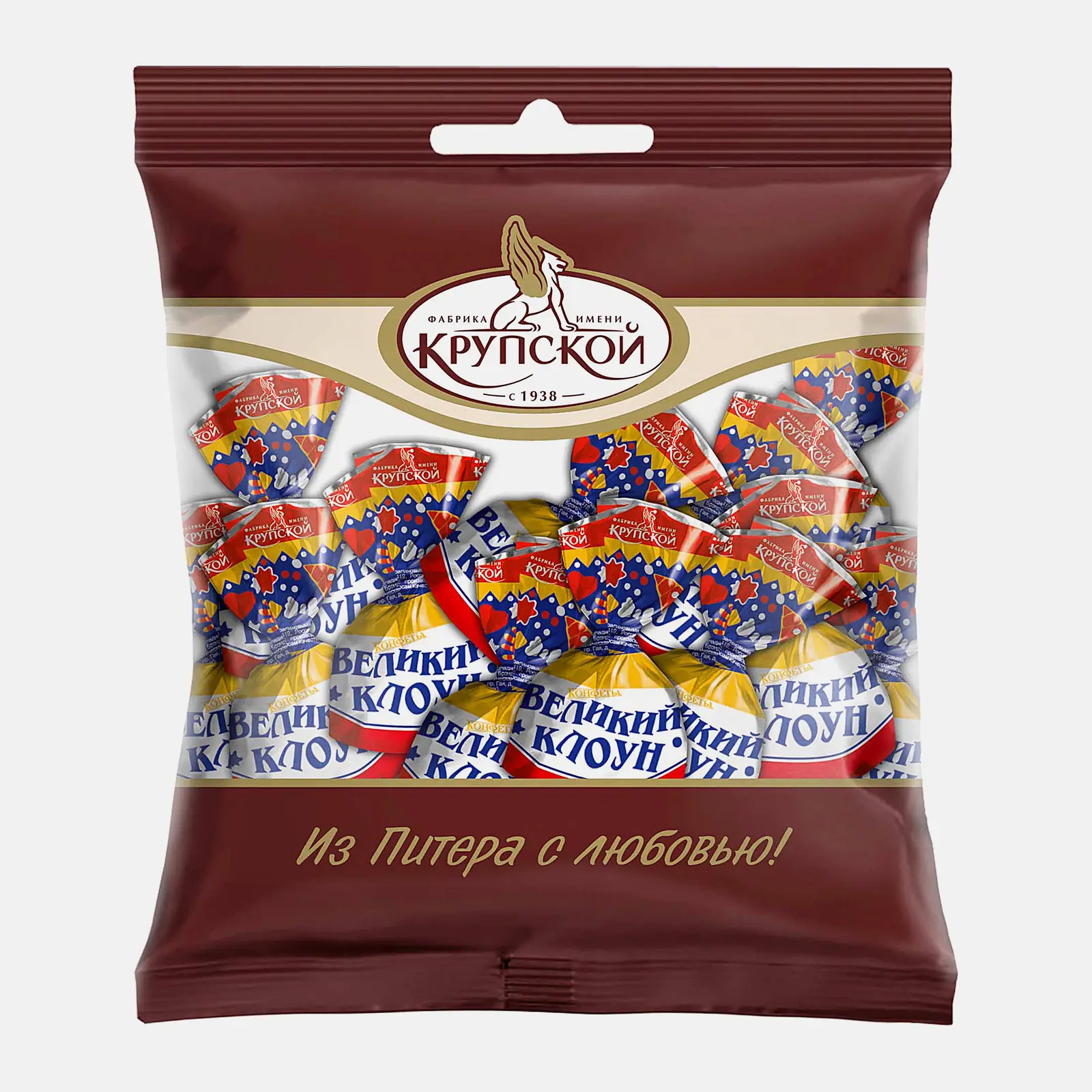 Конфеты шоколадные Великий клоун 200г
