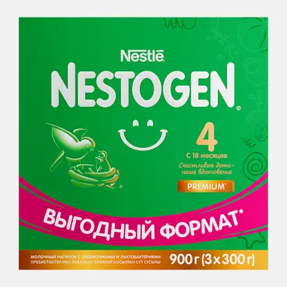 Молочко детское с 18 месяцев Nestogen 4 900г