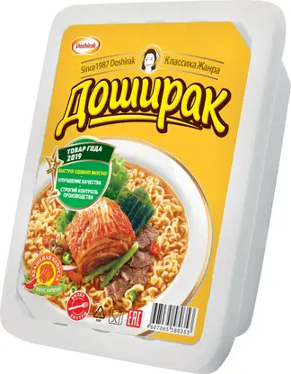 Изображение товара Лапша Доширак со вкусом кимчи 90г