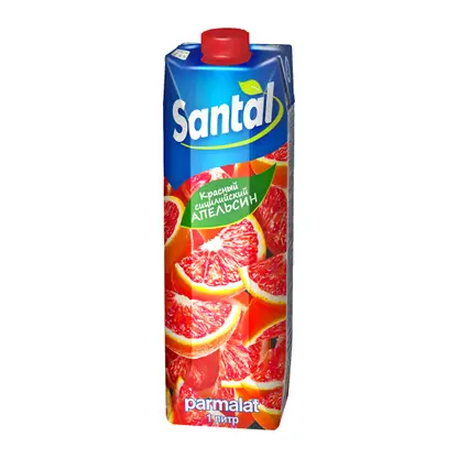 Изображение товара Напиток Santal Красный сицилийский апельсин 1л
