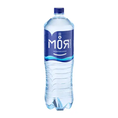 Изображение товара Вода Моя стихия минеральная питьевая газированная 1.5л