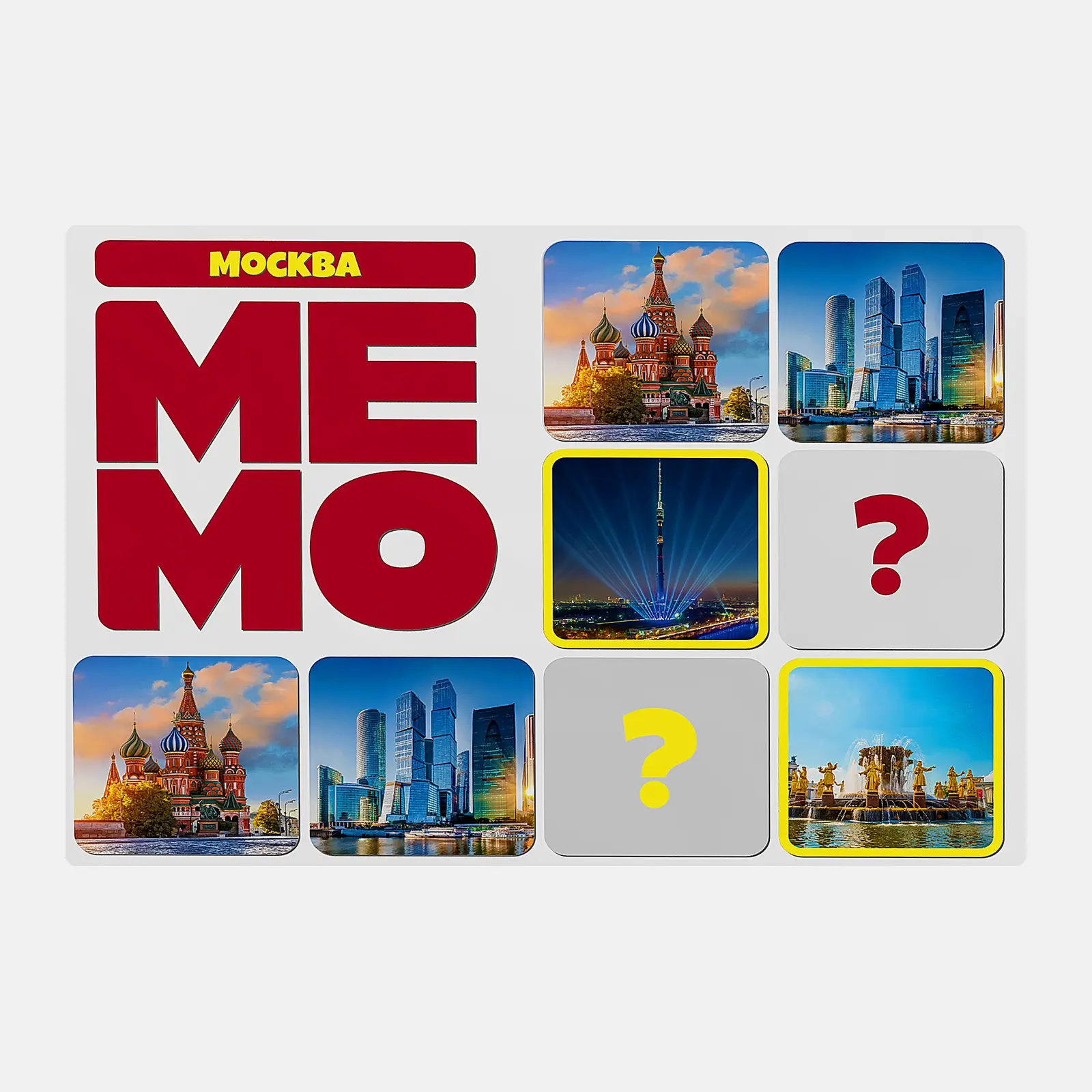 Игра настольная Мemo в ассортименте - фото 7