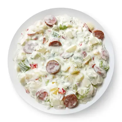 Изображение товара Салат Охотничий с колбасками 150г