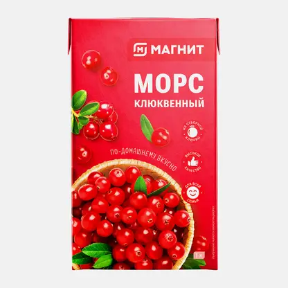 Морс Магнит клюквенный 1л