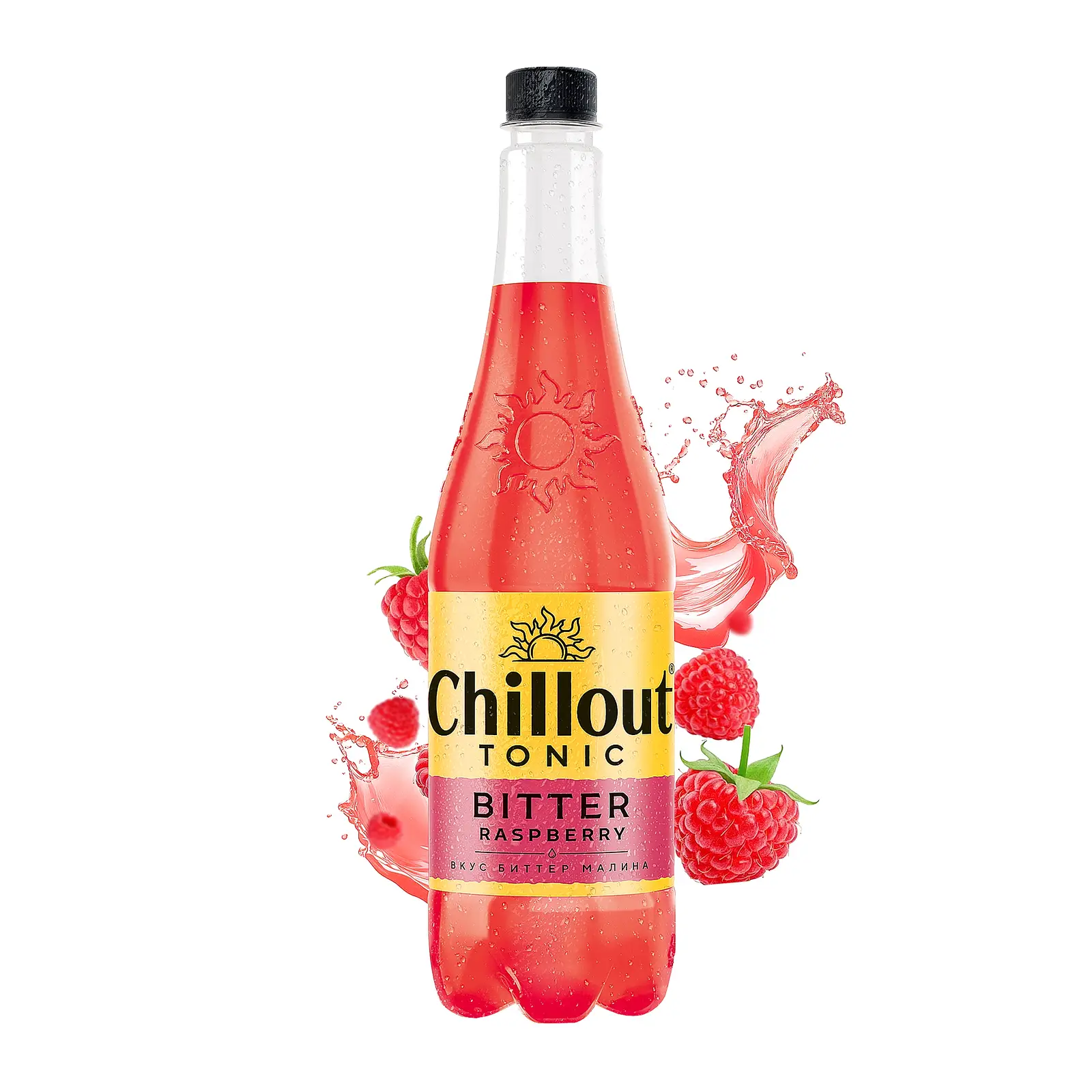 Изображение товара Газированный напиток Chillout Bitter Raspberry 900 мл с ароматом малины
