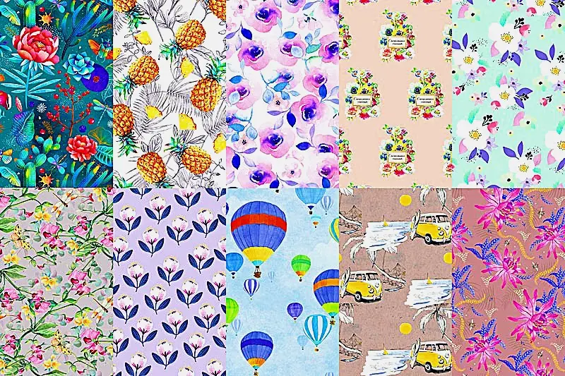 Упаковочная бумага Арт дизайн глянцевая 70*100см