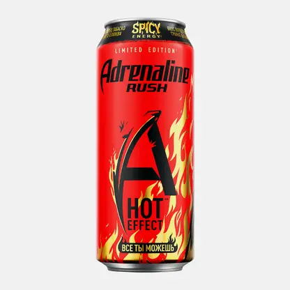 Энергетический напиток Adrenaline Rush Spicy Energy 449мл