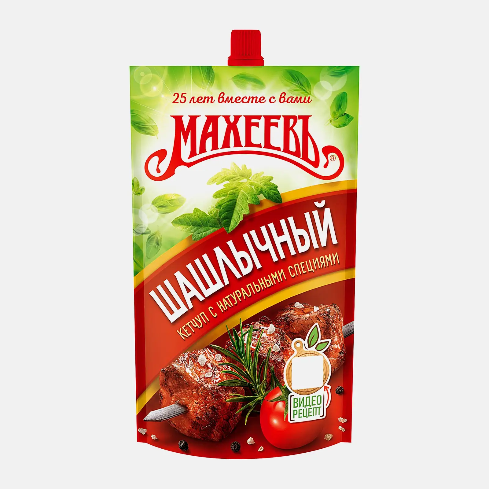 Изображение товара Кетчуп Махеевъ Шашлычный 300г - ароматная приправа для мясных и овощных блюд