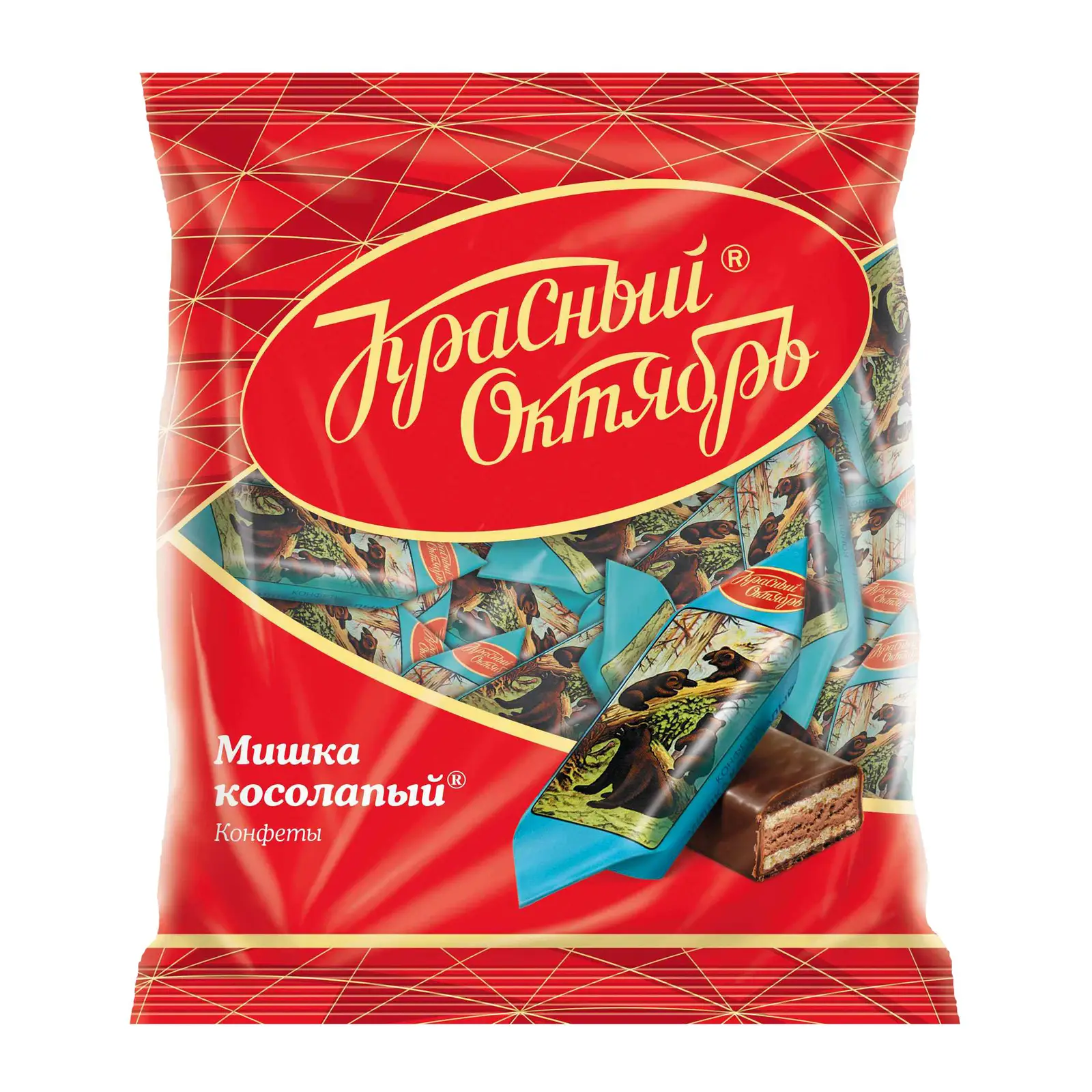 Изображение товара Конфеты Красный октябрь Мишка косолапый 200г