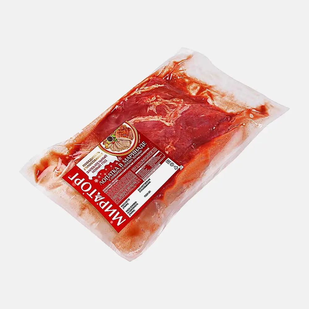 Изображение товара Лопатка свиная в маринаде с имбирем и соусом терияки Мираторг