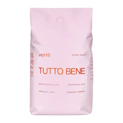 Изображение товара Натуральный кофе в зернах Blend Tutto Bene Verle 1кг