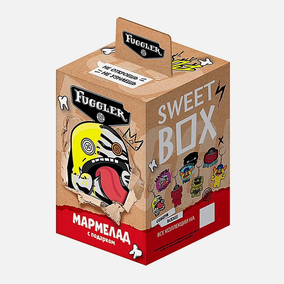 Мармелад с игрушкой Sweet Box 10г в ассортименте